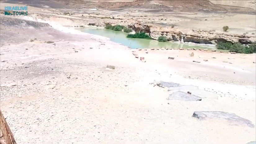 Rock Wind and Water - special place in the desert